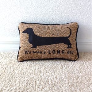 Daschund Pillow